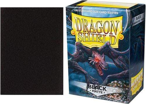 Dragon Shield: Sleeves - Black Matte - Tier 3